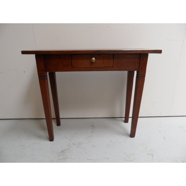Antique Oak Side Table, 1890s For Sale - Image 5 of 12