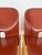 Leather Wood Dining Chairs Model 121 by Afra & Tobia Scarpa, Italy, 1980s, Set of 4 For Sale - Image 15 of 18