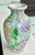 Late 20th Century Vintage Late 20th Century Pastel Waterlily Chinoiserie Vase For Sale - Image 5 of 10