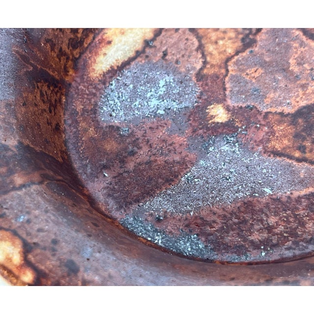 Mid-Century Modern Danish Studio Pottery Bowl from Visby, Denmark, 1960s For Sale - Image 12 of 16