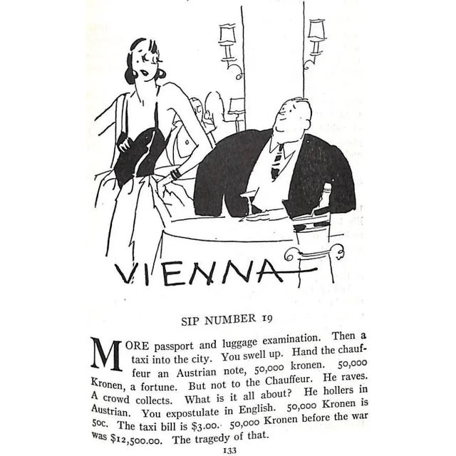 "A Cocktail Continentale a Pleasure Guide to Europe" 1926 Reynolds, Bruce For Sale - Image 11 of 12