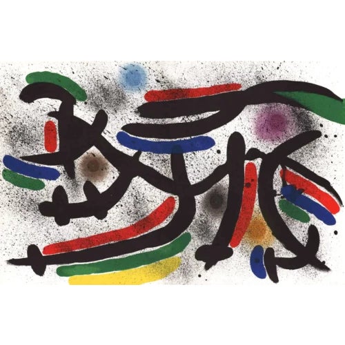 Artist: Joan Miro Country: Spain Title: Untitled? ?v1-9d Medium: Original Lithograph Marks: Not signed or numbered Size:...