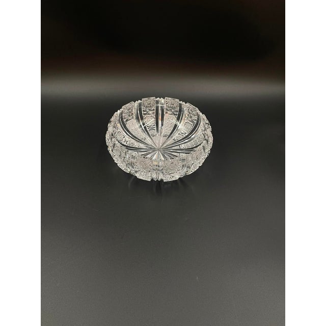 Crystal Bowl from the Times of the Polish Peoples Republic, 1962 For Sale - Image 4 of 9