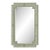 Mid Century Sage Green Mirror For Sale