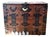 19th-Century Korean Bandaji Blanket Chest With Stylized Iron Hardware For Sale