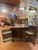 Mid-Century Modern Vintage Bar Cabinet With Mirrored Back and Formica Bar Top For Sale - Image 3 of 12