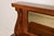Wood Antique Arts & Crafts Carved Oak Sideboard or Bar Cabinet With Stained Glass Doors, Newly Refinished For Sale - Image 7 of 15
