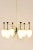 Stilnovo 6-Light Chandelier by Bruno Gatta for Stilnovo, 1950s For Sale - Image 4 of 14