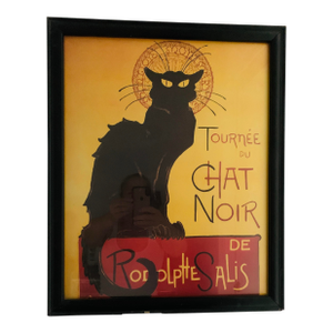 1950s Tournee Du Chat Noir Framed Lithograph