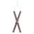 Bring the charm of a winter lodge to your Christmas tree with our Wood Ski Ornament Set. Featuring two rustic skis in...