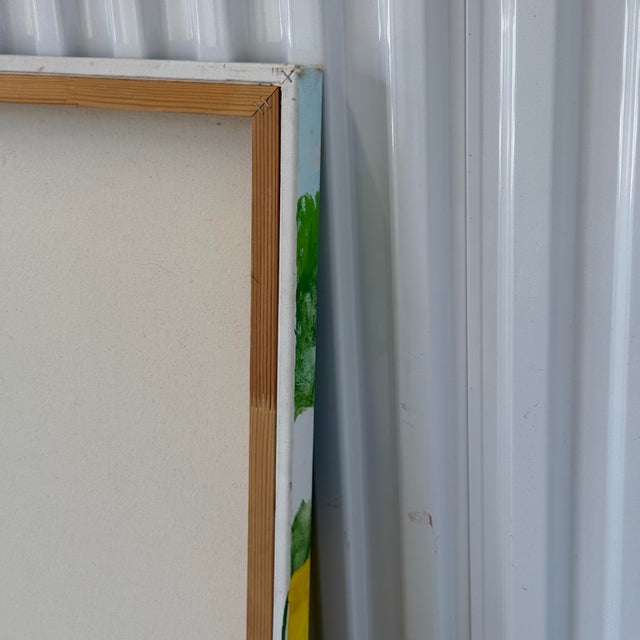 Coastal Marsh Wetland Landscape Painting For Sale - Image 11 of 12