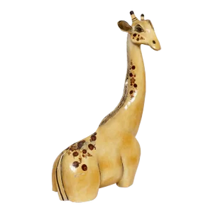 1970s Sermel Tonala Mexico Paper Mache Figural Giraffe in the Style of Sergio Bustamante