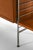 Brown Large Bookcase in Teak and Chromed Steel attributed to Nils Strinning, 1960s For Sale - Image 8 of 11