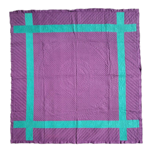 Early 20th C Ohio Amish Plain Quilt