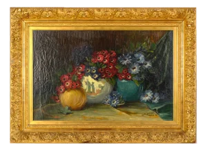 M. Stuber, Still Life, 1890s, Oil on Canvas