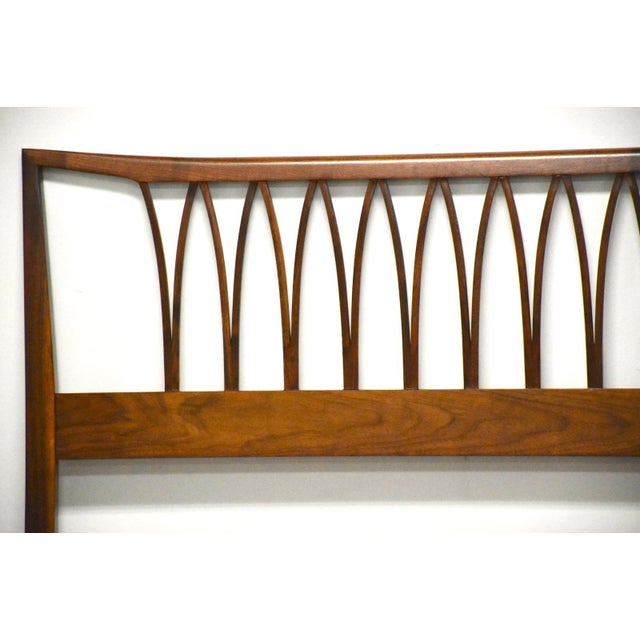 MCM Walnut King Headboard Chairish