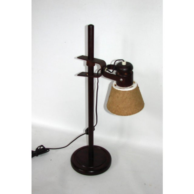 Swedish Table Lamp from Gb Solbackens Svarveri, 1970s For Sale - Image 4 of 5