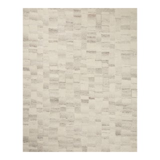 Amber Lewis x Loloi Rocky Ivory / Silver 2'-6" x 9'-9" Runner Rug For Sale