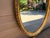 Gold Early 20th Century Adam Style Neoclassical Giltwood Oval Mirror With Urn Crest For Sale - Image 8 of 17