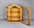 Mid 20th Century Large Vintage Wood and Glass Display Cabinet Wall Hanging or Tabletop For Sale - Image 4 of 9