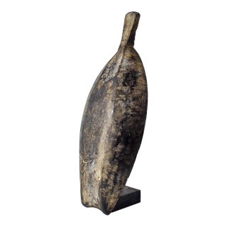 Early 20th Century Dinka Fon Fon Wood Food Plate For Sale