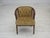 Wood Danish Easy Chair in Velour, Mesh, and Oak, 1950s For Sale - Image 7 of 17