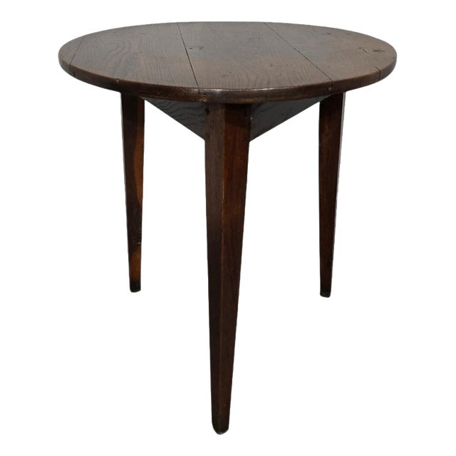 Georgian Oak Cricket Table For Sale
