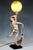 1940s Art Deco Nude Dancer Posing with Lamp from Goldscheider, Vienna, Austria, 1942 For Sale - Image 5 of 14