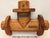 Brown Set of 4 Wood Industrial Foundry Molds For Sale - Image 8 of 15
