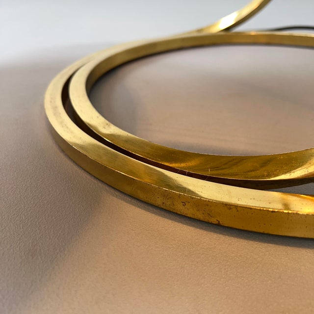 Gold Rabarbaro Gold Floor Lamp by Carlo Giorgi for Bottega Gadda, Italy, 1970s For Sale - Image 8 of 15