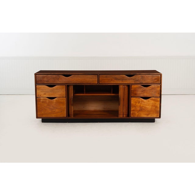 Dale Holub Credenza Solid Koa Wood 1976 For Sale In Chicago - Image 6 of 17