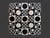 A rare and early rug by Verner Panton, designed in 1960 for the Astoria hotel in Trondheim where the pattern was repeated...