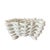 Vintage Ceramic Basketweave / Basket Woven Footed Blanc De Chine Style Cachepot / Planter / Bowl / Vide Poche, Made in Spain For Sale - Image 4 of 7