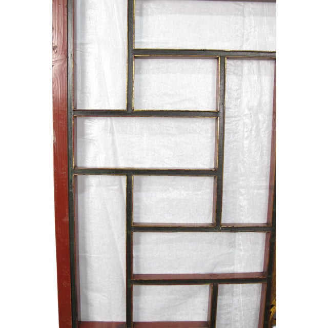 Early 20th Century Happy Birds Wedding Ceiling Panel For Sale - Image 4 of 5