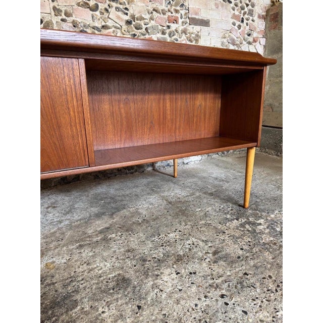 Vintage Teak Boomerang Desk by Göran Strand, 1960s For Sale - Image 16 of 18