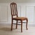 Vintage French Dining Chairs with Woven Seats, Set of 8 For Sale - Image 4 of 17