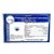 Natural Sapphire Diamond Ring 6.5 14k White Gold 2.36 TCW Certified For Sale - Image 16 of 16