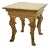 Venetian Gilded Baroque Side Table For Sale