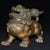 Traditional Antique Bronze Guardian Lion Incense Burner – 6.1" Foo Dog Censer With Removable Head For Sale - Image 3 of 9