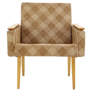 Mid-Century Armchair, Czechoslovakia, 1960s For Sale