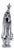 Silver Statuette of Our Lady of Fatima For Sale