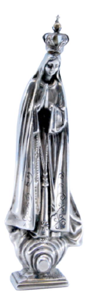 Silver Statuette of Our Lady of Fatima