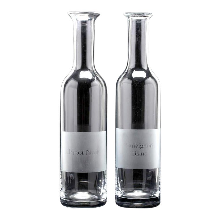 William Yeoward Wine Decanters a Pair Chairish