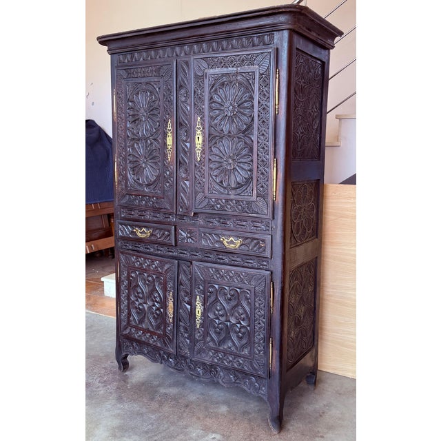 19th Century Cupboard or Cabinet, Walnut, Castillian Influence, Spain, Restored For Sale - Image 17 of 18