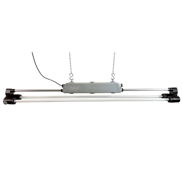 Industrial Silver Tube Light from Elektrosvit, 1970s For Sale - Image 17 of 17