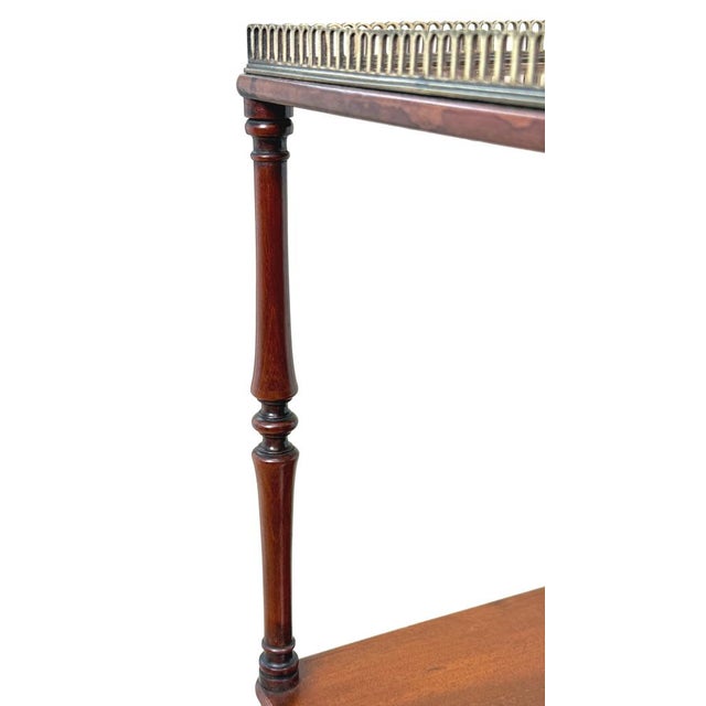Small Regency Mahogany Whatnot Étagère, 1820s For Sale - Image 4 of 17