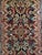 Vintage Kerman Rug, Hand-Knotted Wool, All-Over Floral Garden Pattern, Navy & Ivory, 3x7 For Sale - Image 9 of 16