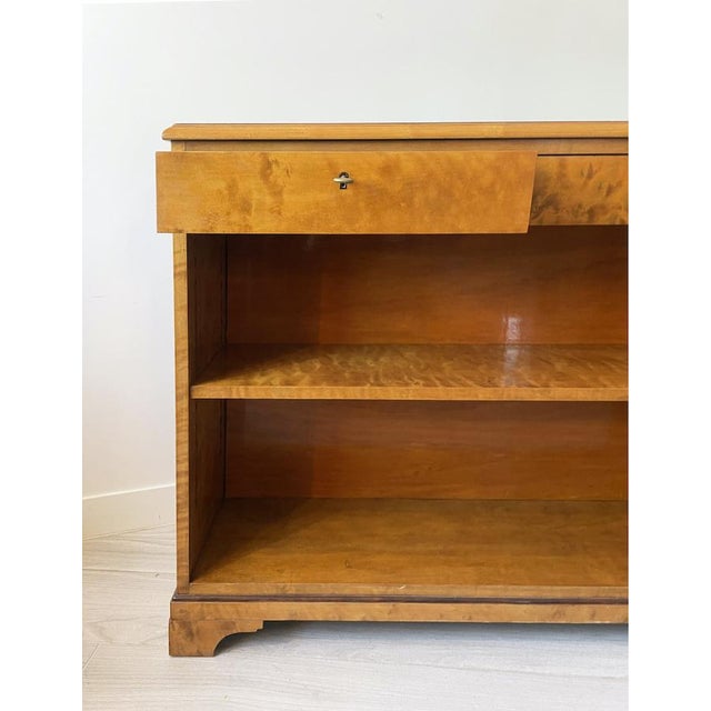 Vintage Walnut Burl Sideboard, 1970s For Sale - Image 3 of 13