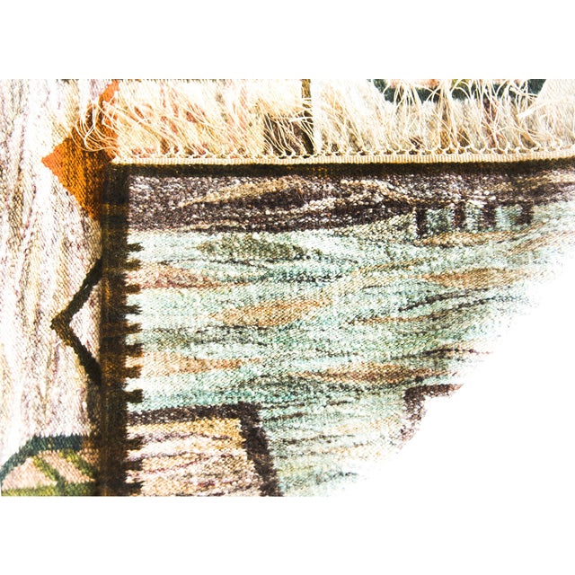 Mid-20th Century Polish Cepelia Rug For Sale - Image 4 of 14