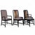 Postmodern Postmodern Dining Chairs by Bernhardt, Black Lacquer & Birdseye Maple, Set of 6, 1980s For Sale - Image 3 of 18